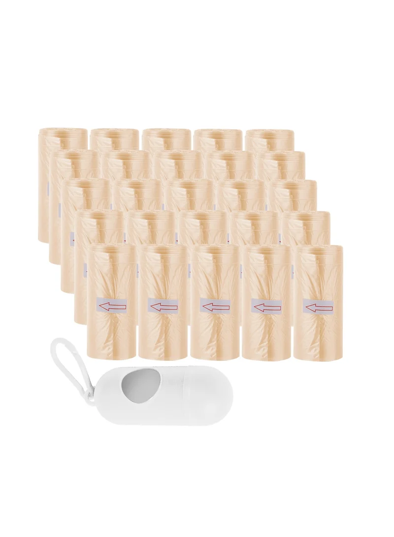 ستار بيبيز Star Babies Scented Bag-Pack of 25/375bags with Dispenser - Ivory